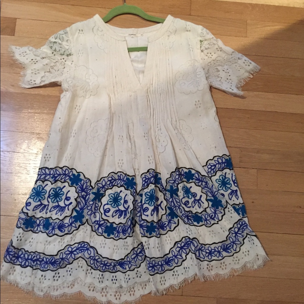 Tularose White Lace Mini
